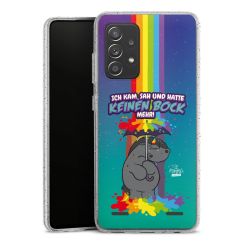 Carry Case Hülle Transparent/glitter ohne Band