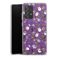 Carry Case Hülle Transparent/glitter ohne Band