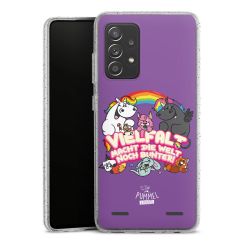 Carry Case Hülle Transparent/glitter ohne Band