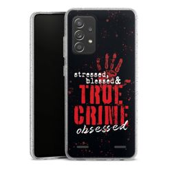 Carry Case Hülle Transparent/glitter ohne Band