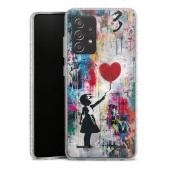 Carry Case Hülle Transparent/glitter ohne Band