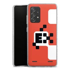 Carry Case Hülle Transparent/glitter ohne Band