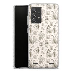 Carry Case Hülle Transparent/glitter ohne Band