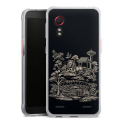 Carry Case Hülle Transparent ohne Band