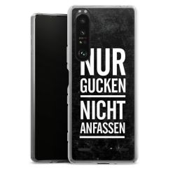 Carry Case Hülle Transparent ohne Band