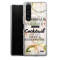 Carry Case Hülle Transparent ohne Band