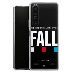 Carry Case Hülle Transparent ohne Band