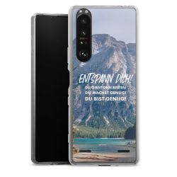 Carry Case Hülle Transparent ohne Band