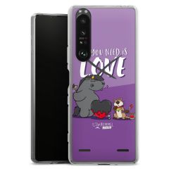 Carry Case Hülle Transparent ohne Band