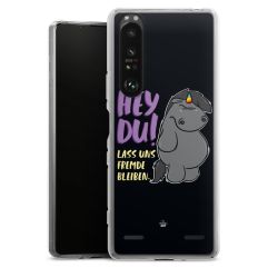 Carry Case Hülle Transparent ohne Band