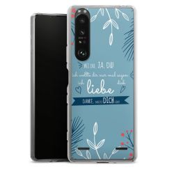 Carry Case Hülle Transparent ohne Band