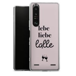 Carry Case Hülle Transparent ohne Band