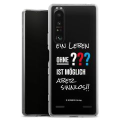 Carry Case Hülle Transparent ohne Band