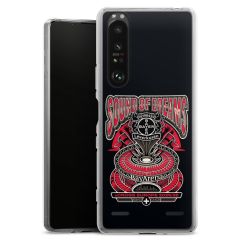 Carry Case Hülle Transparent ohne Band