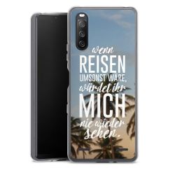 Carry Case Hülle Transparent ohne Band