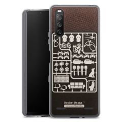 Carry Case Hülle Transparent ohne Band