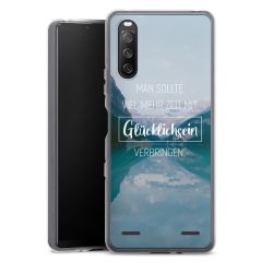 Carry Case Hülle Transparent ohne Band