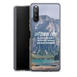 Carry Case Hülle Transparent ohne Band