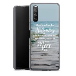 Carry Case Hülle Transparent ohne Band