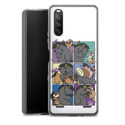 Carry Case Hülle Transparent ohne Band