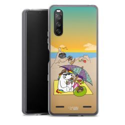 Carry Case Hülle Transparent ohne Band