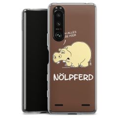 Carry Case Hülle Transparent ohne Band