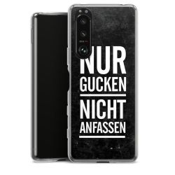 Carry Case Hülle Transparent ohne Band