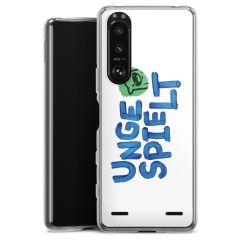 Carry Case Hülle Transparent ohne Band