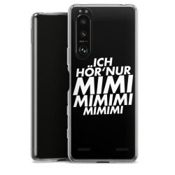 Carry Case Hülle Transparent ohne Band