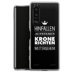 Carry Case Hülle Transparent ohne Band