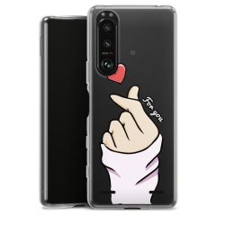 Carry Case Hülle Transparent ohne Band