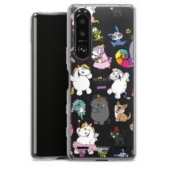 Carry Case Hülle Transparent ohne Band