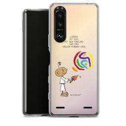 Carry Case Hülle Transparent ohne Band