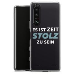 Carry Case Hülle Transparent ohne Band