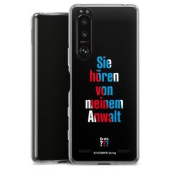 Carry Case Hülle Transparent ohne Band