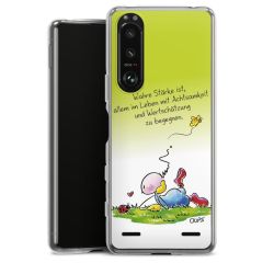 Carry Case Hülle Transparent ohne Band