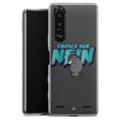 Carry Case Hülle Transparent ohne Band