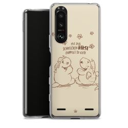 Carry Case Hülle Transparent ohne Band