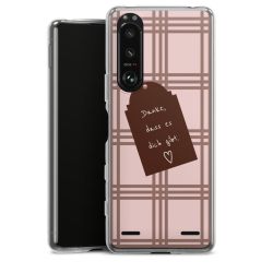 Carry Case Hülle Transparent ohne Band