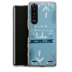 Carry Case Hülle Transparent ohne Band