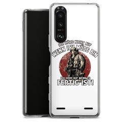 Carry Case Hülle Transparent ohne Band