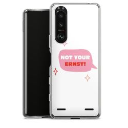 Carry Case Hülle Transparent ohne Band