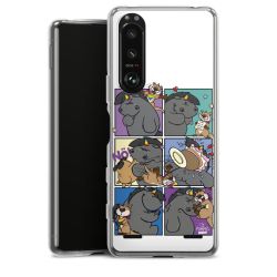 Carry Case Hülle Transparent ohne Band