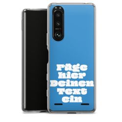 Carry Case Hülle Transparent ohne Band