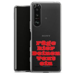 Carry Case Hülle Transparent ohne Band