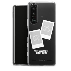 Carry Case Hülle Transparent ohne Band