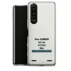 Carry Case Hülle Transparent ohne Band