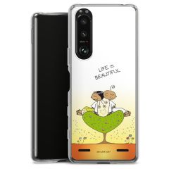 Carry Case Hülle Transparent ohne Band