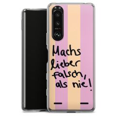 Carry Case Hülle Transparent ohne Band