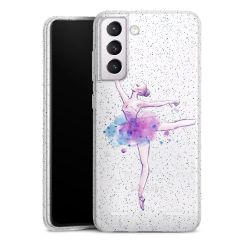 New Carry Case Hülle transparent-glitter